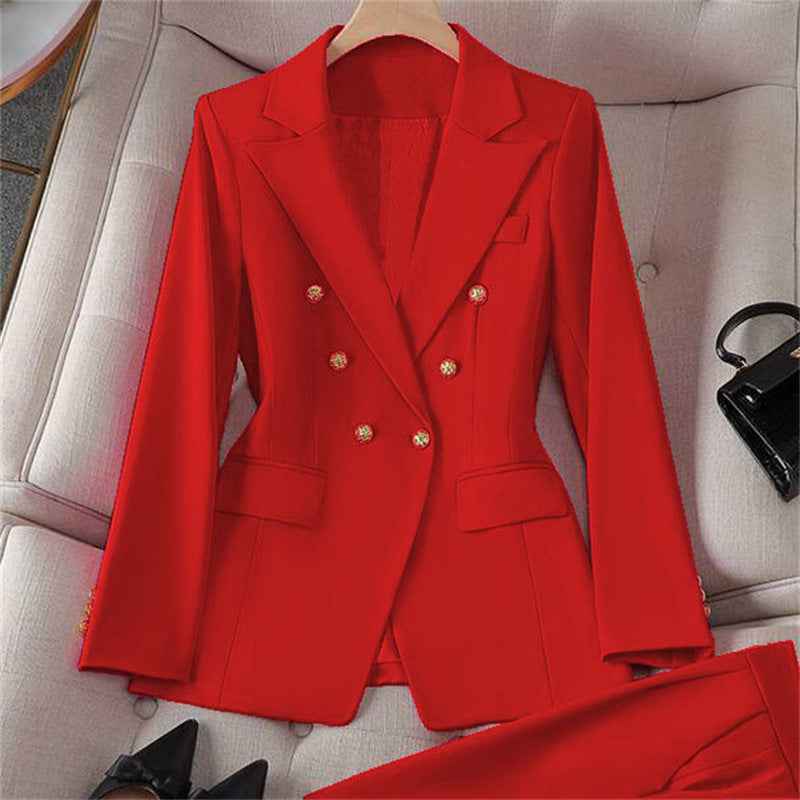 Small-sized Retro Suit Jacket Slim-fit Fashion Women&