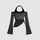 Street Fashion Halter Vest - Two-Piece Slim-Fit Short Top for Hot Girl Style - Florence Luxe