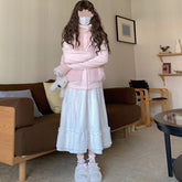 Plush Big Swing High Waist Plush Skirt for Effortless Style - Florence Luxe