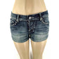 Fashion Hot Pants Embroidered Denim Shorts