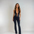 Lash Rope Lace Up Jumpsuit - Slim Fit See-Through Design - Florence Luxe