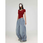 All-match American Retro Jeans For Women