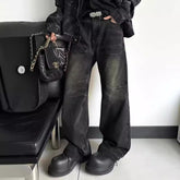 Black Mud Texture Paint - Straight Deconstructing Dirty Mud Texture - Florence Luxe