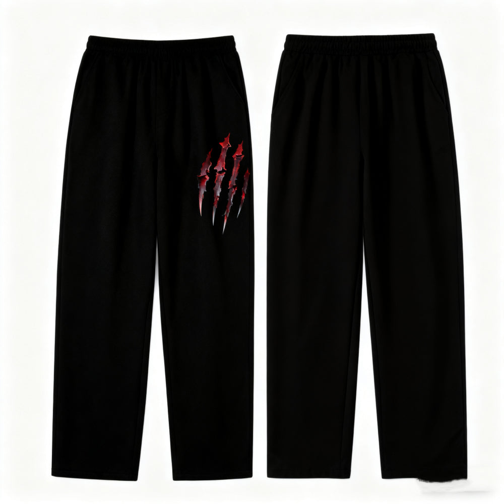 Loose Casual Pants with Elastic Waist for Ultimate Comfort - Florence Luxe