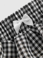 Summer Skirt Love Plaid Skirt Shorts Paired with Long Women&