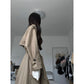 Temperament Wild Khaki Trench Coat for Effortless Casual Fashion - Florence Luxe