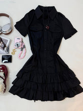 Navy Blue Cake Shirt Women&