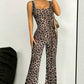 Summer New Slim Fit Backless Printed Jumpsuit for Women - Vintage Long Sleeve Dress Style