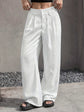 Stripe Printed Trousers Fashion High Waist Straight Leg Pants With Pocket Zipper Casual Suit Pants For Women - Florence Luxe
