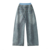 Washed Old Cotton Straight New 2024 Autumn Street Men&
