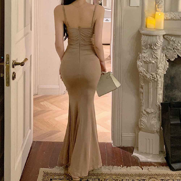 Fashionable And Sexy Long Dinner Dress