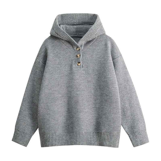 New Hooded Knitwear Sweater Men&