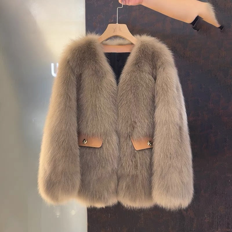 Maillard Winter Fur Coat For Women.