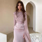 luxury Long Sleeve Dress Dress Women