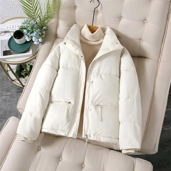 Fashion Down Winter Cotton-Padded Coat for Women - Thick Loose Short Design - Florence Luxe