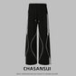 Autumn And Winter Leisure Sweatpants Loose Wide Leg Straight.