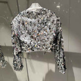 Sequined Coat for Women - Autumn Cool Wind Top