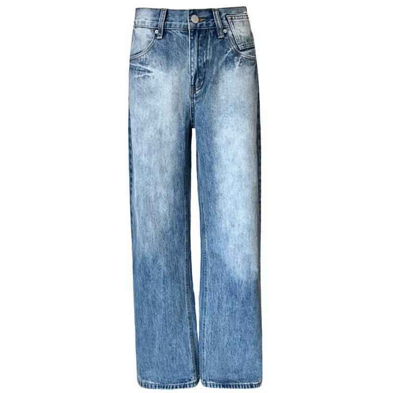 Fashionable Straight Jeans for Women - All-Match Style for Every Occasion