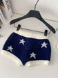 American Pure Hot Girl Knitted Shorts for Women - Slim-Fitting Casual Cool Style