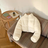 European American Lambswool Jacket Vintage Coat - Florence Luxe