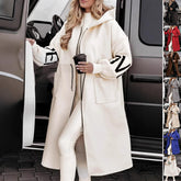 Hooded Windbreaker Coat for Women - Stylish Trench Coat for Fall & Winter - Florence Luxe