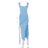 Female Summer Temperament Dress with Stylish Stringy Selvedge Stitching - Florence Luxe