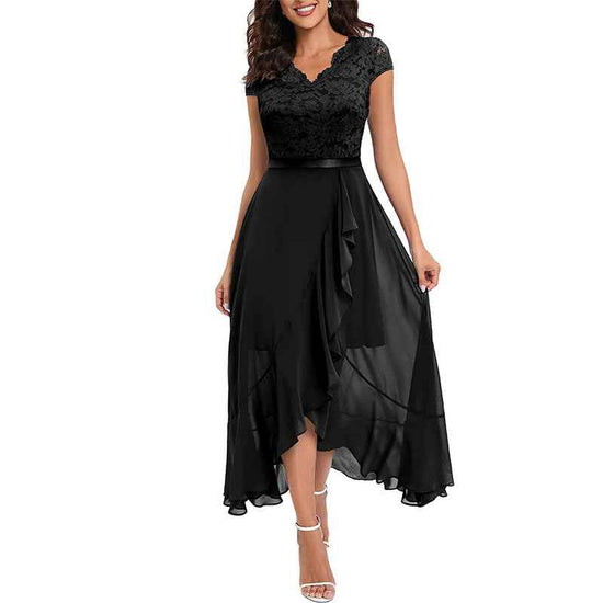 New Elegant Lace Party Dress, Ladies&