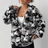European And American Autumn And Winter Plush Camouflage Warm Jacket - Florence Luxe