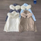 Thickened Hooded Large Fur Collar Knitted Women&