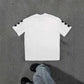 Personality Street Hip Hop Style Letter Pattern T-shirt Retro - Trendy Hip Hop Letter Pattern T-shirt