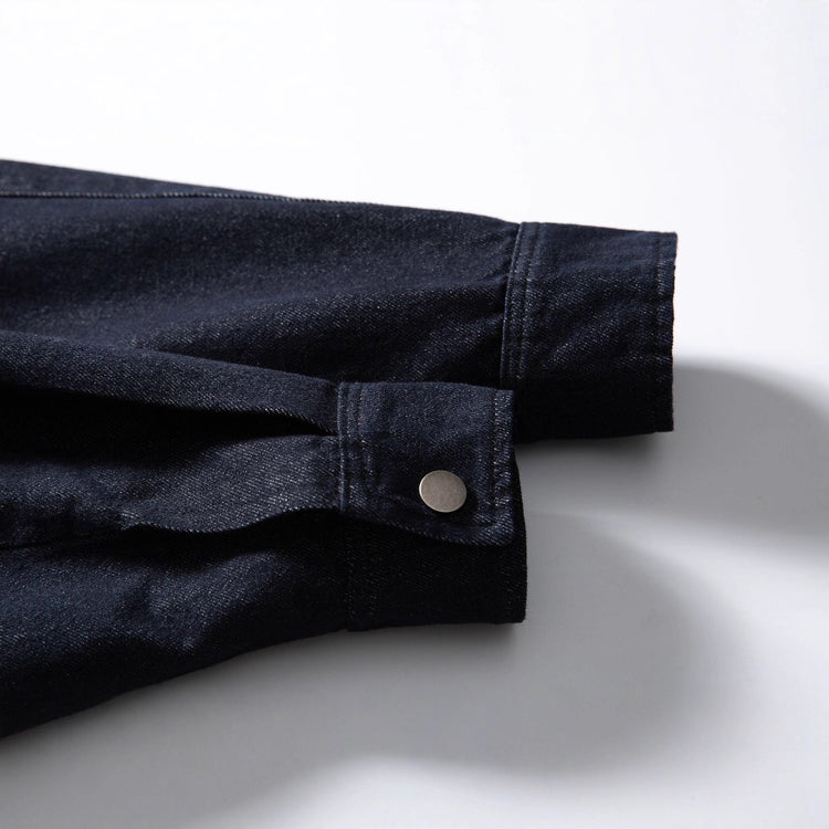 Autumn Denim Hooded Jacket for Men and Women - Retro Casual Loose Washed Denim Jacket - Florence Luxe