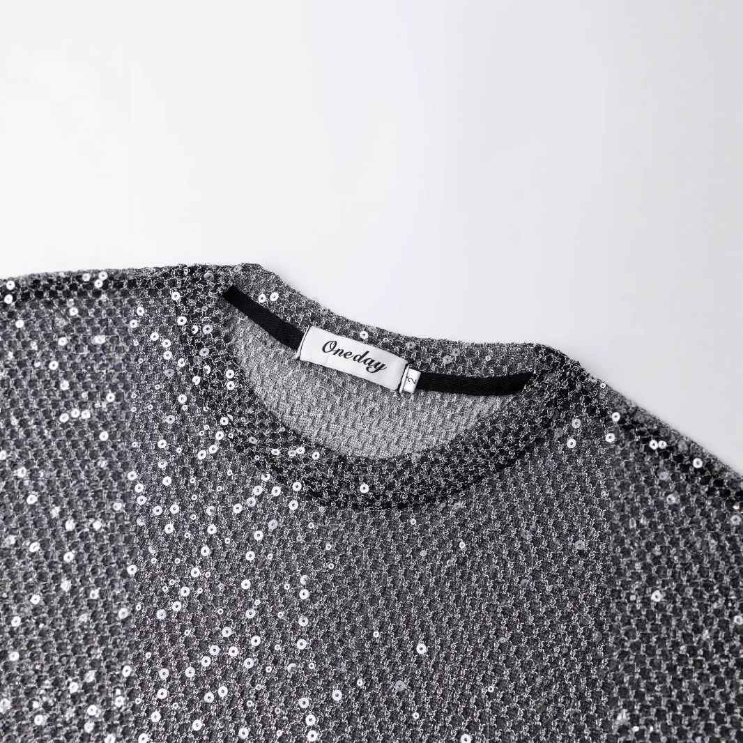 Western Boys Mesh T-shirt - See-through Short-sleeved Style for Boys