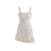 Luxury Slim Lace Embroidery Dress