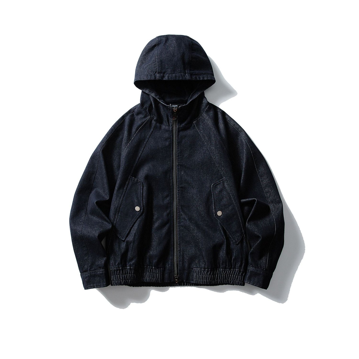 Autumn Denim Hooded Jacket for Men and Women - Retro Casual Loose Washed Denim Jacket - Florence Luxe