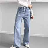 All-Matching Wide Leg Jeans for Women - Stylish and Versatile Fashion Essential