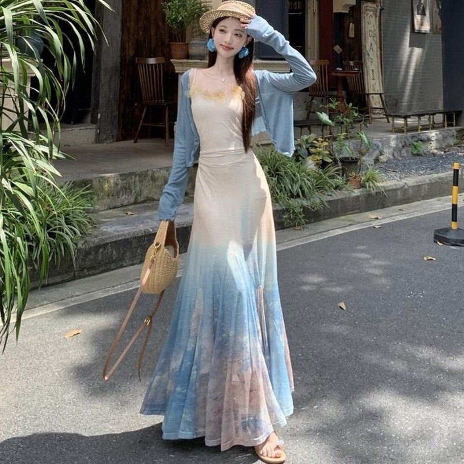 Pure Waist Slimming Dress - Effortless Elegance with Fishtail Midi Fit - Florence Luxe