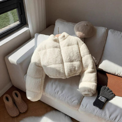 European American Lambswool Jacket Vintage Coat - Florence Luxe