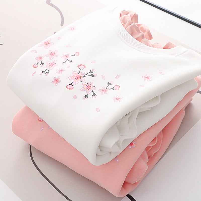Printed Long Sleeve Pullover Top - Stylish & Comfortable Non-Hoodie Design