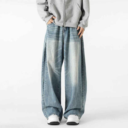 American Jeans Men Fashion Brands Straight - Fashion Casual Men&