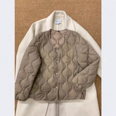 Thermal Slim Fit Lightweight Cotton Coat Jacket.