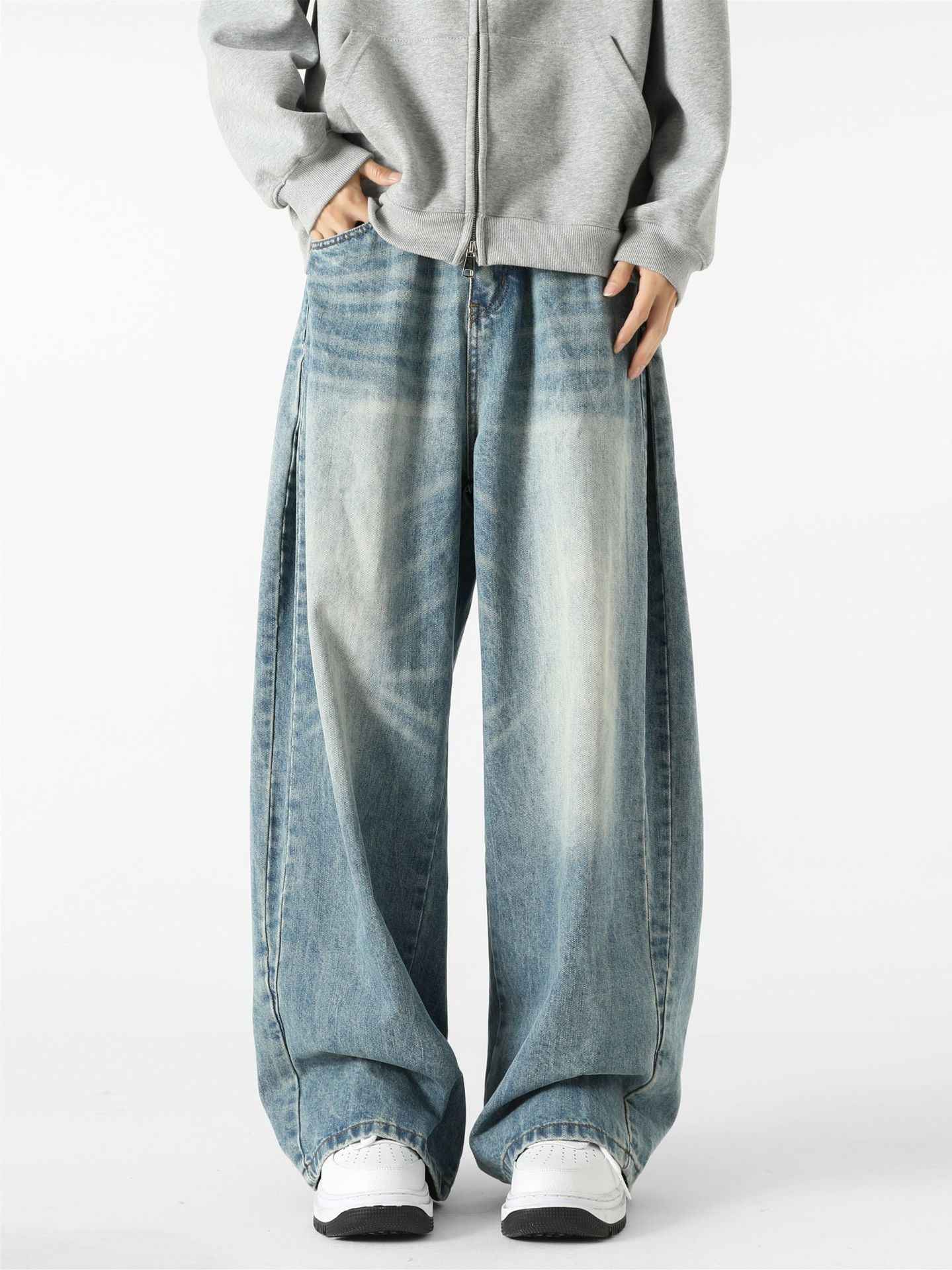 American Jeans Men Fashion Brands Straight - Fashion Casual Men&