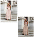 Layered Ruffles Long Skirt Summer Fashion A Line Swing Mesh Dress for Women - Florence Luxe
