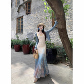 Pure Waist Slimming Dress - Effortless Elegance with Fishtail Midi Fit - Florence Luxe