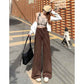 Autumn Wide Leg Jeans Women - Trendy and Comfortable Fit for Fall Fashion