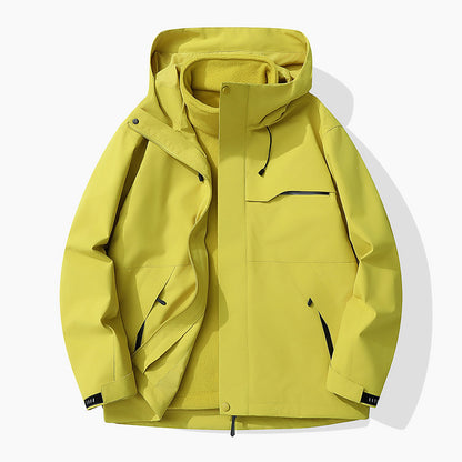 Outdoor Waterproof Jacket Men - Cotton Coat for All Weather Conditions - Florence Luxe
