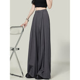 Gray Suit Pants For Women Spring And Autumn New High Waist - Florence Luxe