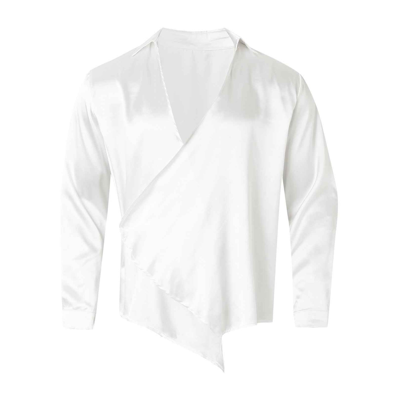 European American Style Silk Shirt for Effortless Elegance and Timeless Sophistication