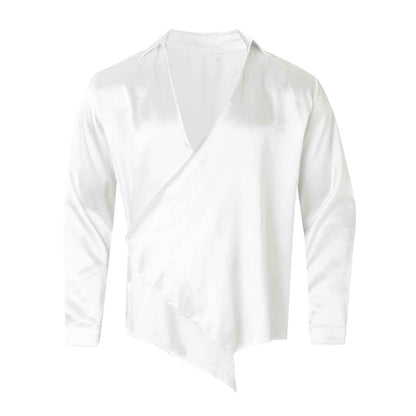 European American Style Silk Shirt for Effortless Elegance and Timeless Sophistication