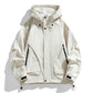 Spring And Autumn High-grade Simple Versatile Trench Coat Windproof Hood Jacket