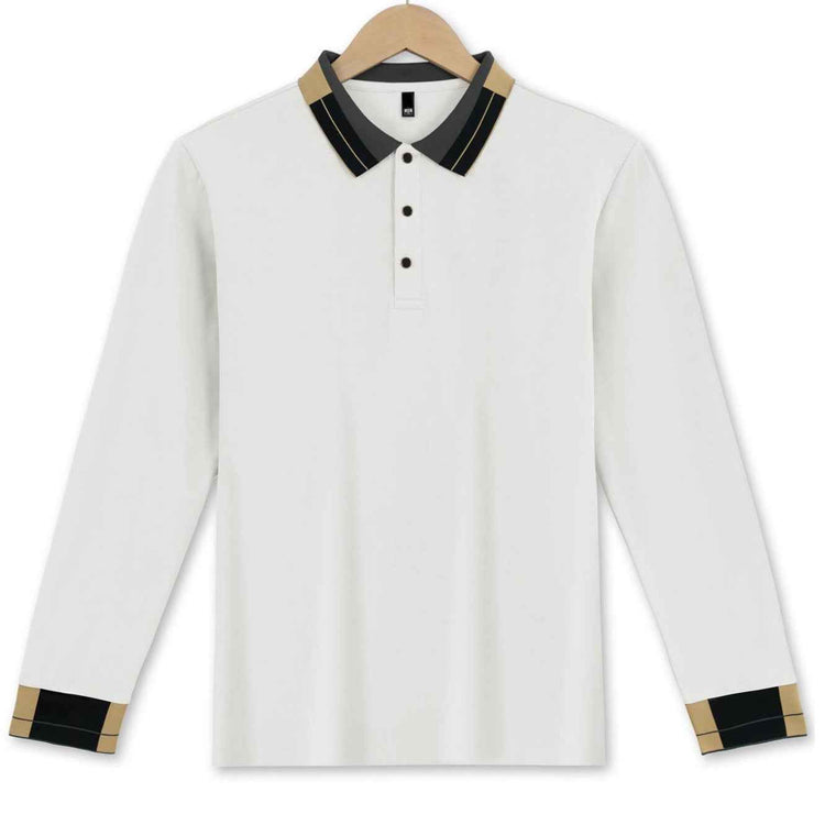 Long Sleeve Lapel Men&